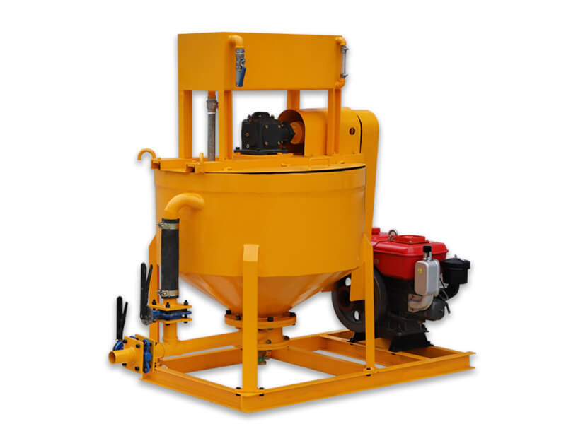 cement mixing and grouting mixer