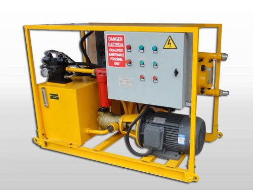 hydraulic grout pump